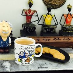 A picture of Ginger- Cardamom Tea.