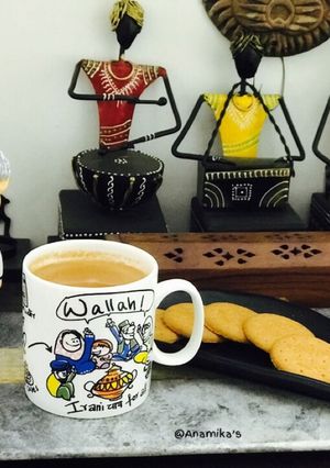 A picture of Ginger- Cardamom Tea.