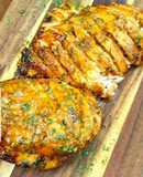 Lemon yogurt chicken breast in airfryer
