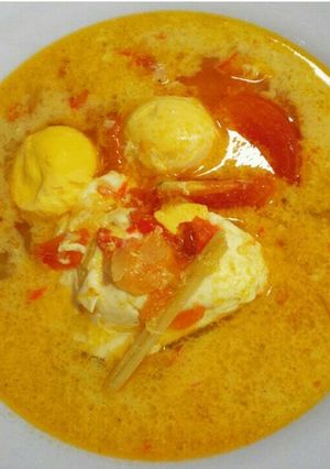 Foto resep Hintalu besantan (telur masak santan)