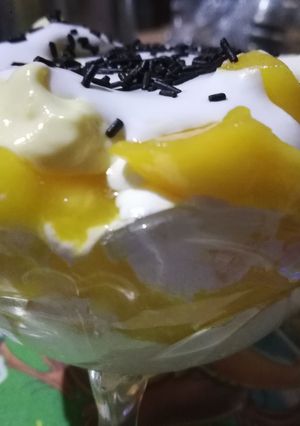 મેંન્ગો મુસ રેસીપી મુખ્ય ફોટો