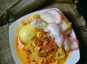 Foto resep Lontong Sayur Lodeh Labu Siam