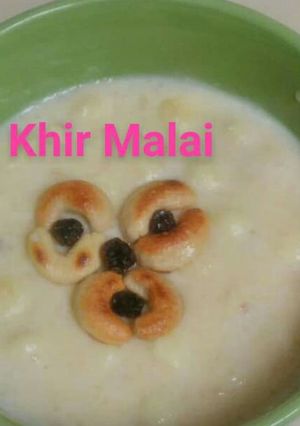 A picture of Khir malai.