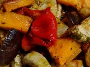 Una foto de verduras al horno