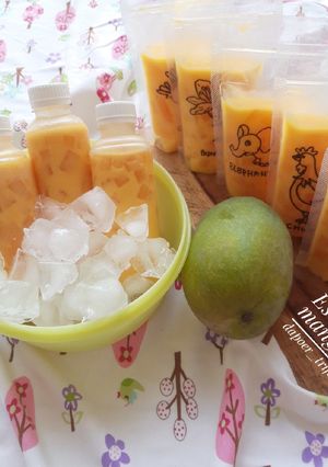 Foto resep Es Jelli Mangga