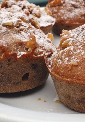 Una foto de Muffins de banana