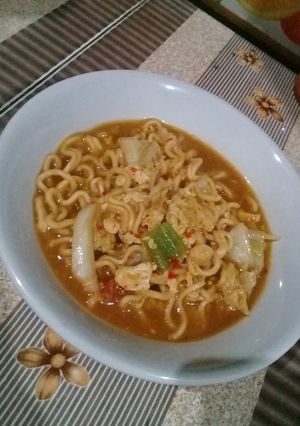 Foto resep Mie telur masak kuah