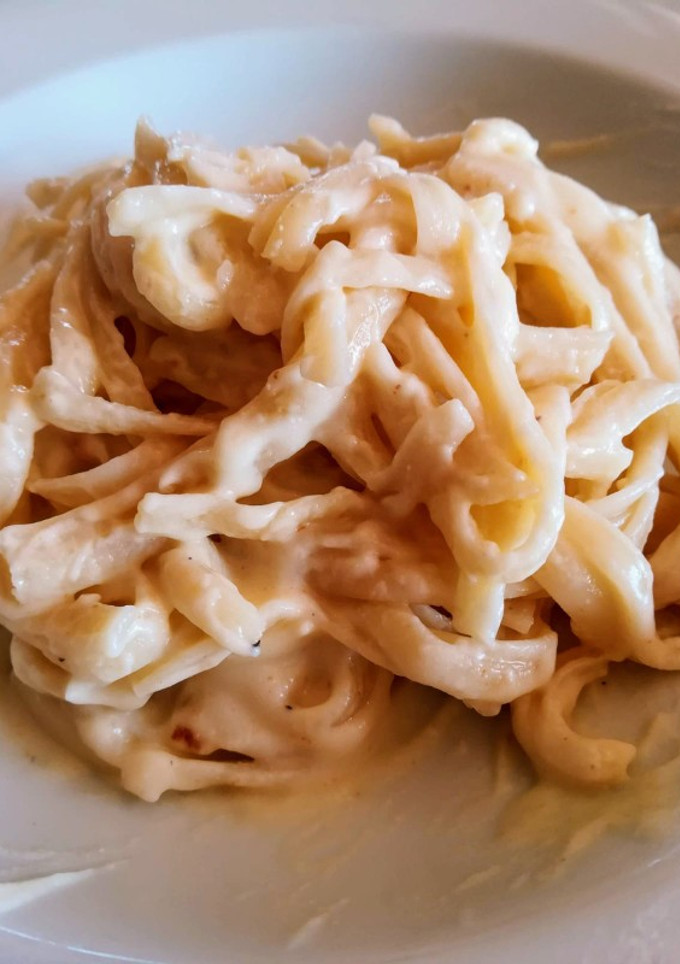 Una foto de Carbonara original
