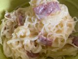 Bihun smoked beef saus creamy
