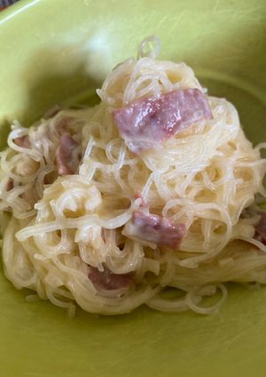 Foto resep Bihun smoked beef saus creamy