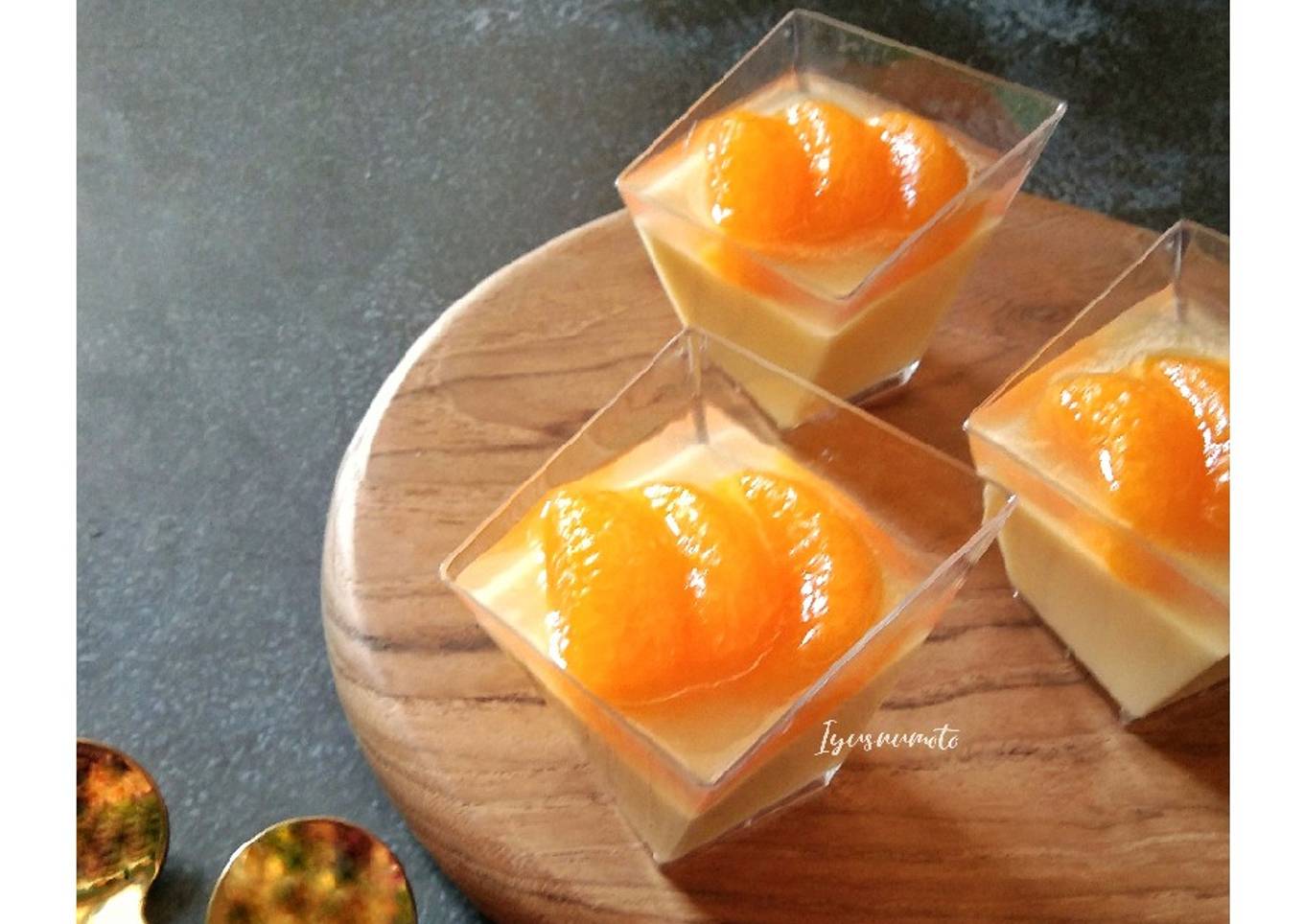 Orange Cheese Pudding