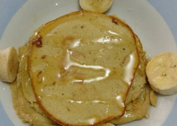 Panqueca fit de banana