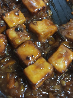 Una foto de Tofu en salsa agridulce
