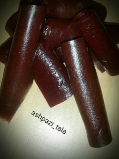 عکسی از دستور لواشک آلو قرمز😋😋😋
