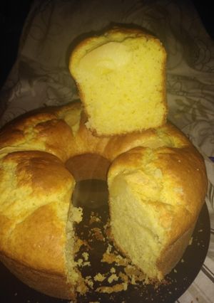 Una foto de Torta de manzana