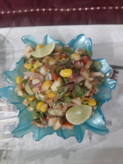 कॉर्न चाट (corn chaat recipe in Hindi) रेसिपी मुख्य फोटो