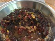 Una foto de mermelada de chiles