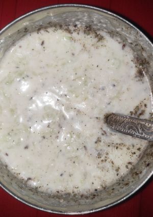 खीरे का रायता(kheere ka raita recipe in hindi) रेसिपी मुख्य फोटो