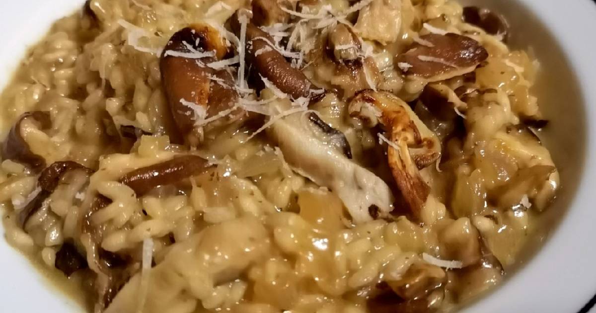 Risoto de Shitake e Shimeji