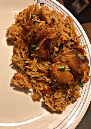 A picture of Oven Baked Rice.