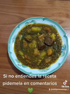 Una foto de Potaje de lentejas