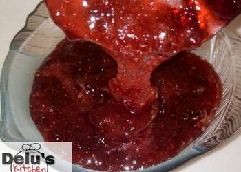 Unique Cuisine Home made strawberry jam Delicious Nutritious Unique Cuisine Home made strawberry jam Delicious Nutritious