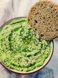 Hummus di piselli freschi