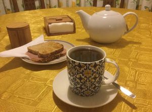 Una foto de Té chai con jengibre y naranja