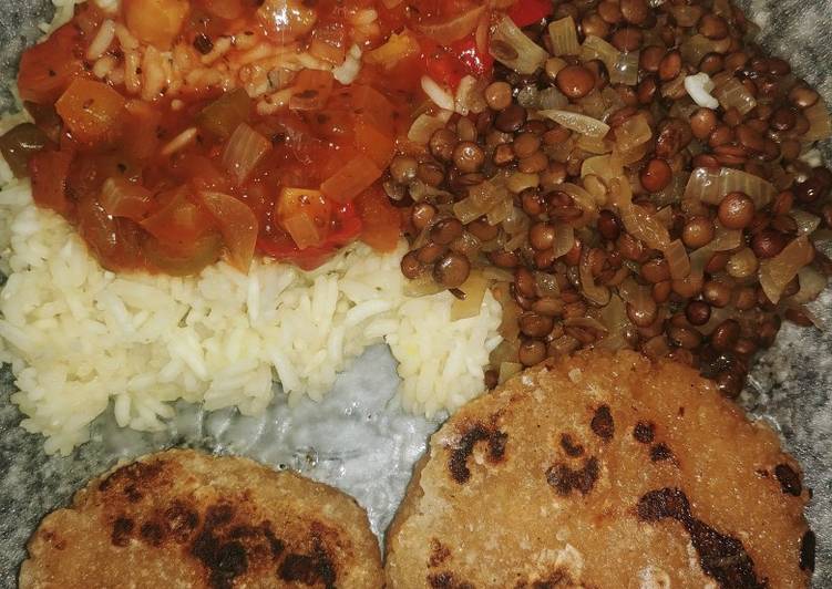 Hamburguesas de soja sabor carne