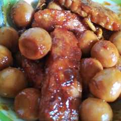 Telur Puyuh +Tempe Bacem simple enak 👌 রেসিপির প্রধান ছবি