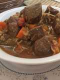 Carne de res estilo Goulash -Carne Húngara
