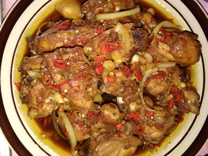 Resep Ayam kecap pedas Anti Gagal