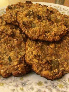 Una foto de Galletas veganas de plátano y avena
