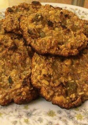 Una foto de Galletas veganas de plátano y avena