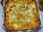 Gambar fusilli mozarella panggang