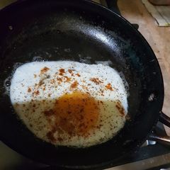 3 spice Half fry Egg A picture of 3 spice Half fry Egg.