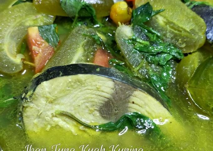 Resep Ikan Tuna Kuah Kuning Oleh Ika Mahendra Moenif Cookpad