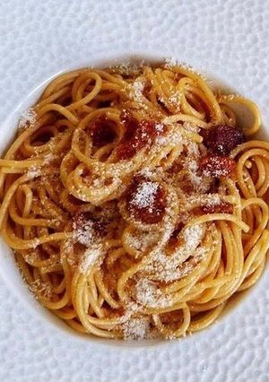 Une photo de Spaghettis ail et piment