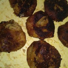 A picture of Shrimp cutlets.