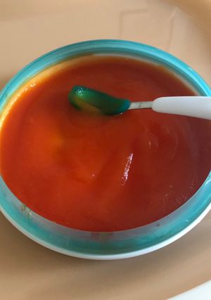 A picture of Papaya purée.
