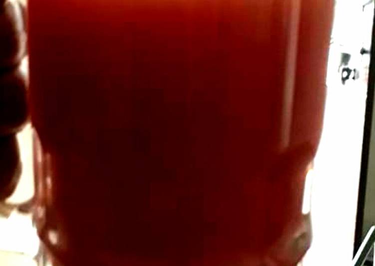 Simple Way to Prepare Ultimate Pomegranate and orange juice