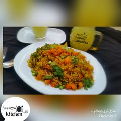 Leafy Fried rice by salma.s.Adam (ful@rny"ss kitchen) A picture of Leafy Fried rice by salma.s.Adam (ful@rny"ss kitchen).