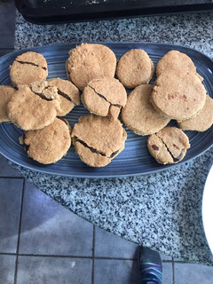 Una foto de Galletas rellenas de chocolate sin azúcar