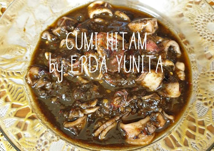 Resep Cumi hitam Lezat