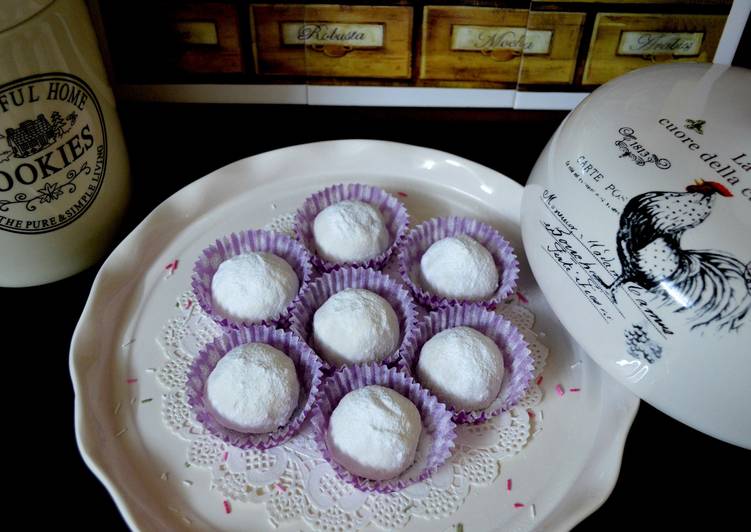 Recipe of Quick Snow Ball Cookies