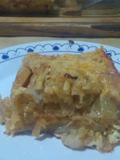 Una foto de Tortilla a la española gratinada