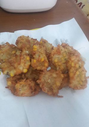 Foto resep Bakwan jagung sayur kriuk