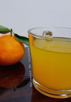 Une photo de Jus de mandarine sans sucre ajouté 🍊