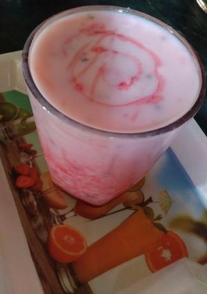 A picture of Sunday special falooda.