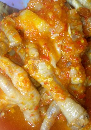 Foto resep Rica-rica ceker lunak non kemangi